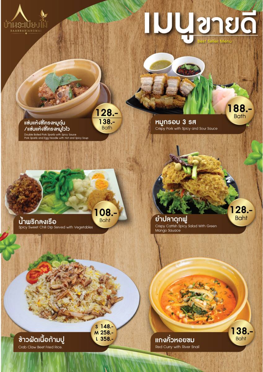 หน้า 2 ของบ้านระเบียงไม้ — เมนู