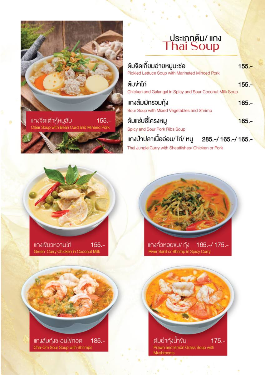 หน้า 20 ของล็อบบี้ — เมนู