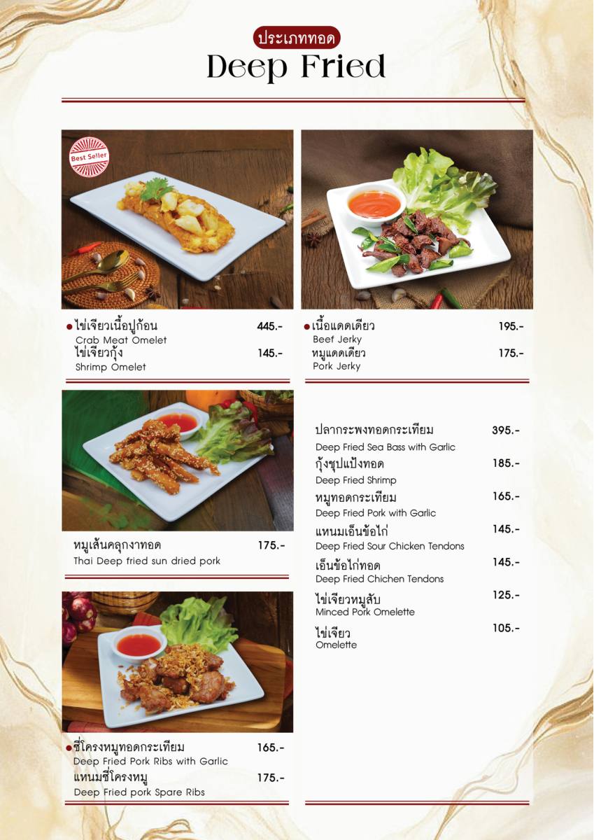 หน้า 13 ของThe Speakeasy — เมนู