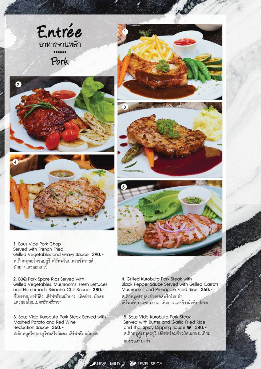 หน้า 35 ของThe Speakeasy — เมนู