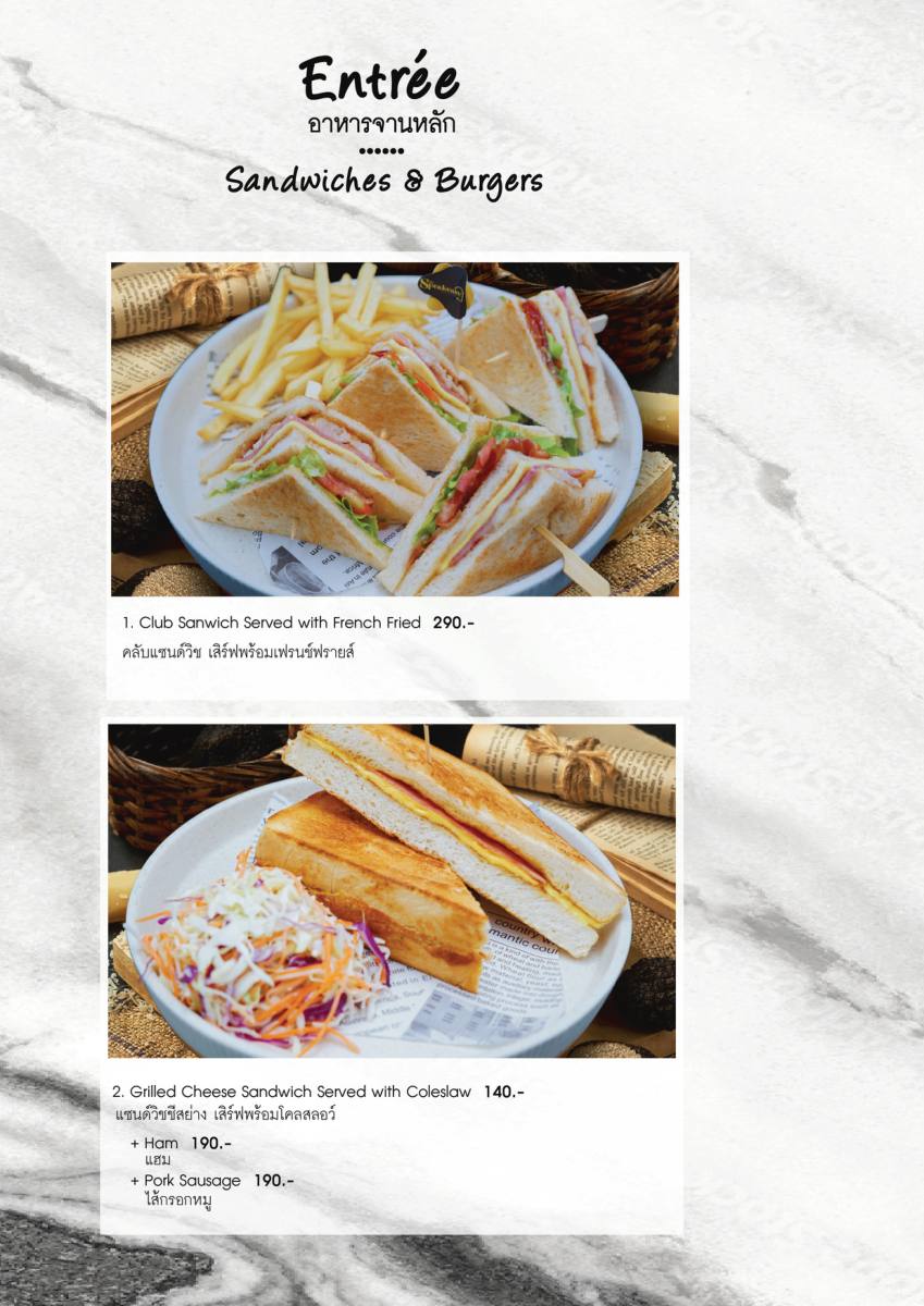 หน้า 37 ของThe Speakeasy — เมนู