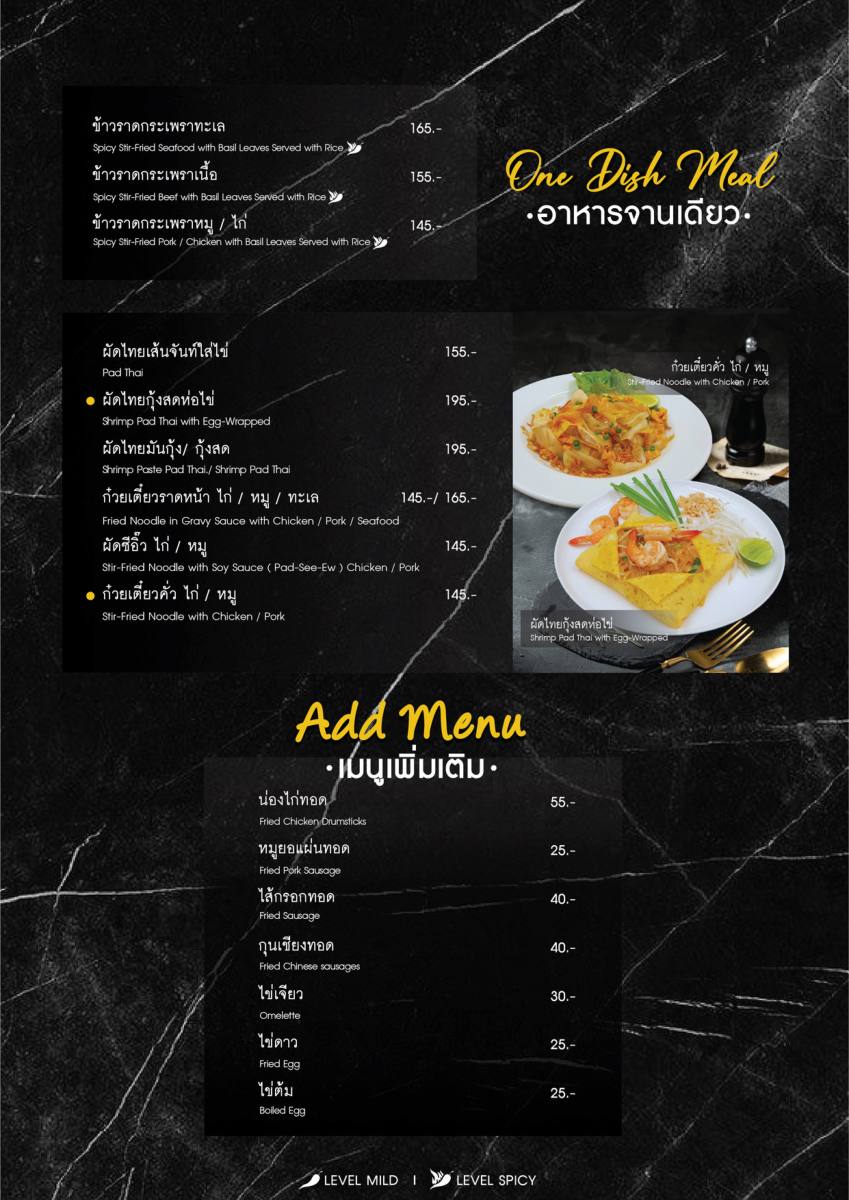 หน้า 8 ของThe Speakeasy — อาหารจานเดียว